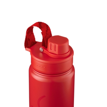 Satch Edelstahl Trinkflasche Red Steel (1tlg.)