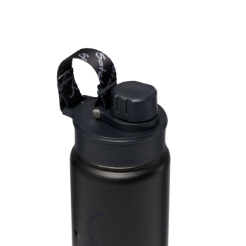 Satch Edelstahl Trinkflasche Black Steel (1tlg.)
