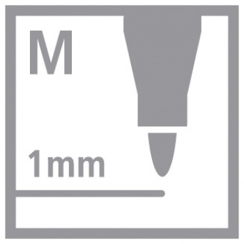 Icom Strichstärke 1 mm