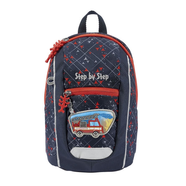 Step by Step Kinderrucksack KIGA MINI Fire Truck Finn (2tlg.)