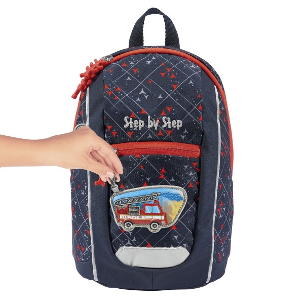 Step by Step Kinderrucksack KIGA MINI Fire Truck Finn (2tlg.)