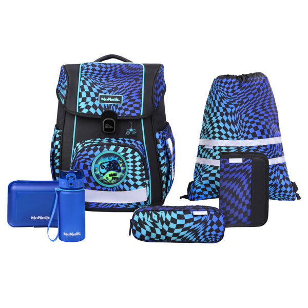 McNeill Schulranzen Bravo GAMER (5tlg.)