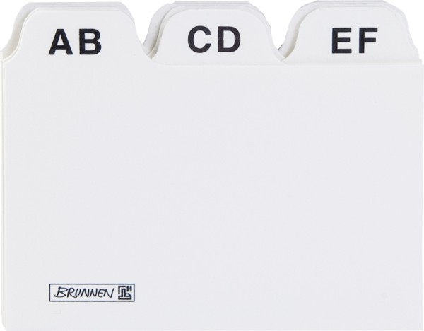 BRUNNEN Karteiregister A - Z