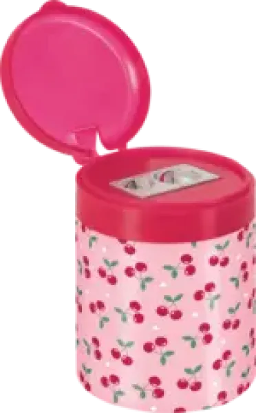 BRUNNEN Dosenspitzer Fruity Love | dunkelblau/mint