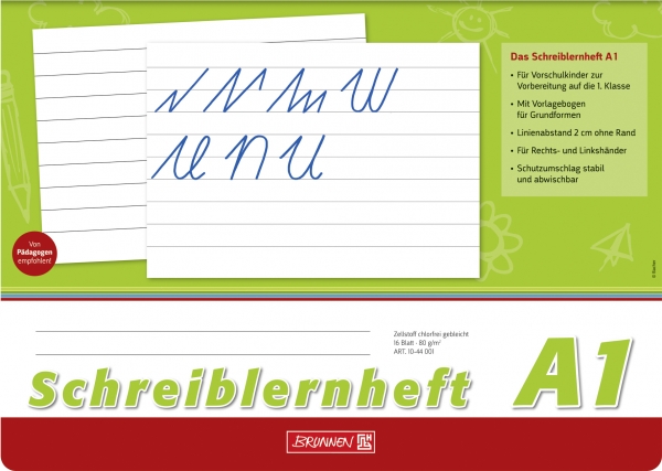 BRUNNEN Schreiblernheft Lin.A1