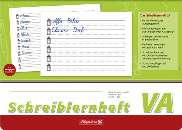 BRUNNEN Schreiblernheft VA