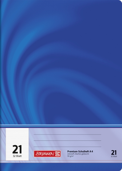 BRUNNEN Schulheft Vivendi A4 Lin.21 32Blatt