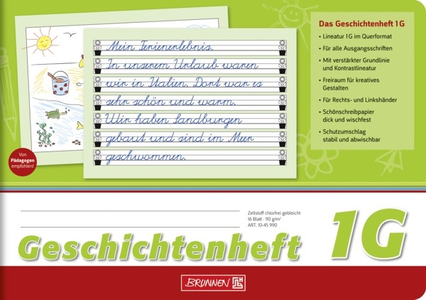 BRUNNEN Geschichtenheft Lin.1G A5