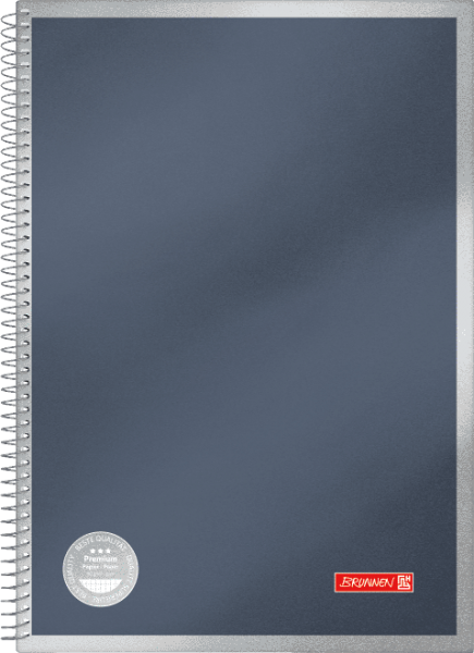 BRUNNEN Spiralnotizblock Premium A4 kariert