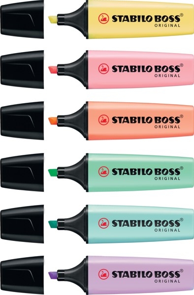 Stabilo® Textmarker BOSS® ORIGINAL PASTELL