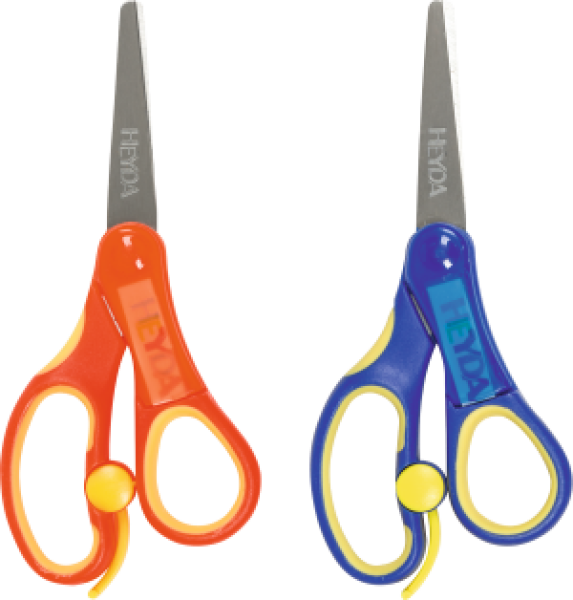 HEYDA Schere Soft Touch rund