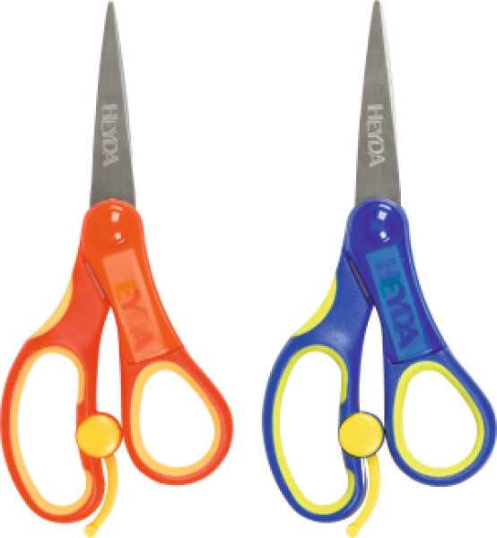 HEYDA Schere Soft Touch spitz