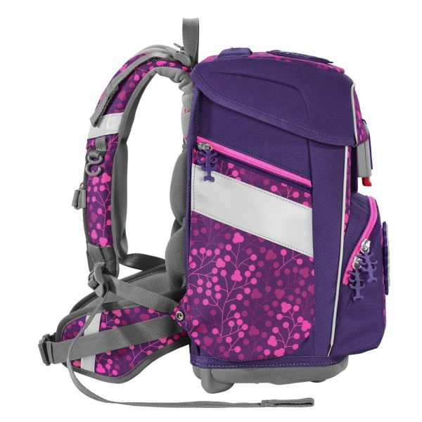 Step by Step Space Shine Schulranzen- Set Butterfly Night Ina (5tlg.)