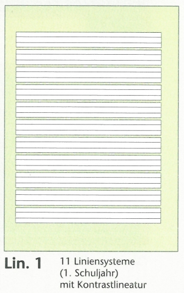 BRUNNEN Schulheft A5 Lin.1 32Blatt