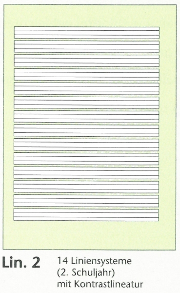 BRUNNEN Schulheft A5 Lin.2 32Blatt