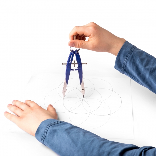 Staedtler Zirkel Mars® comfort 556 Blau/ Grün