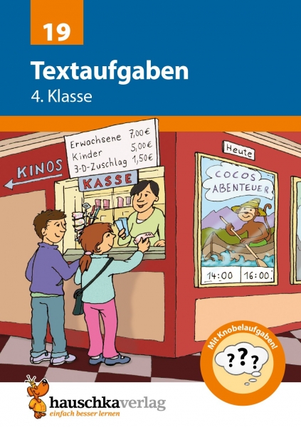 19 Textaufgaben 4.Klasse