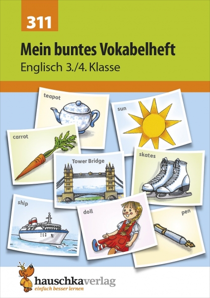 311 Mein buntes Vokabelheft Englisch 3./4. Klasse