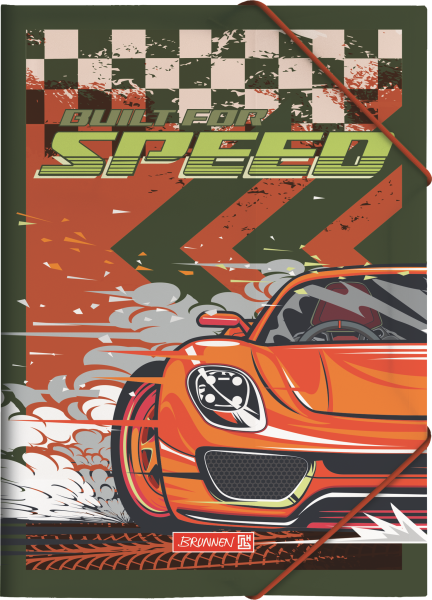 BRUNNEN Sammelmappe Fast Wheels | A4