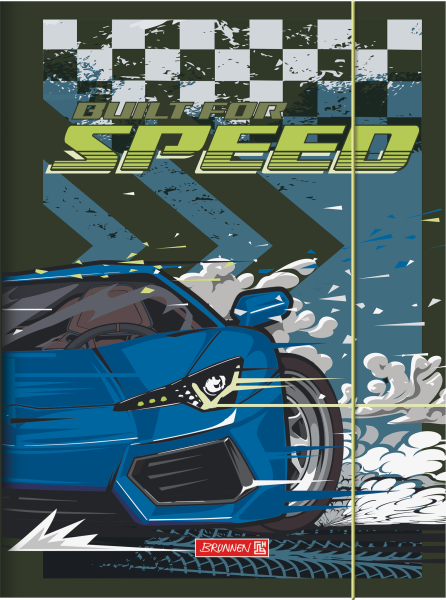 BRUNNEN Sammelmappe Fast Wheels | A3