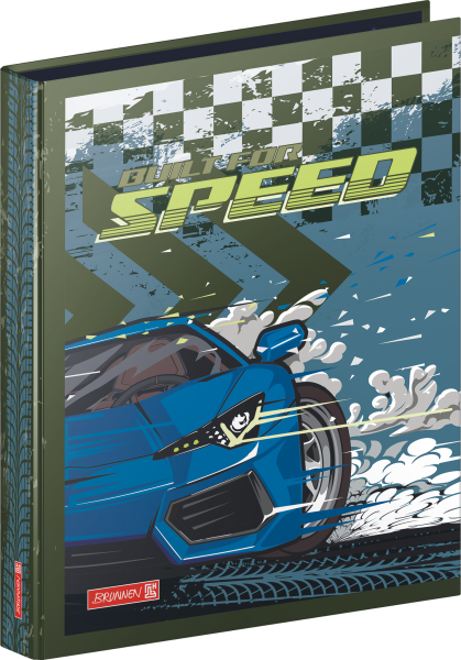 BRUNNEN Ringbuch Fast Wheels | A4, 2 Ringe
