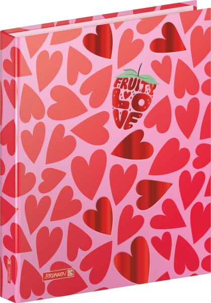 BRUNNEN Ringbuch Fruity Love | A4, 2 Ringe