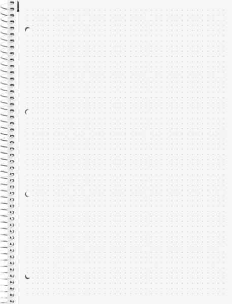Collegeblock Premium Student | A4, punktiert, 80 Blatt, blau