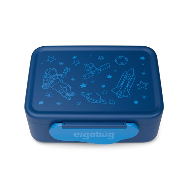 ergobag Brotdose Fußball - Edelstahlahl