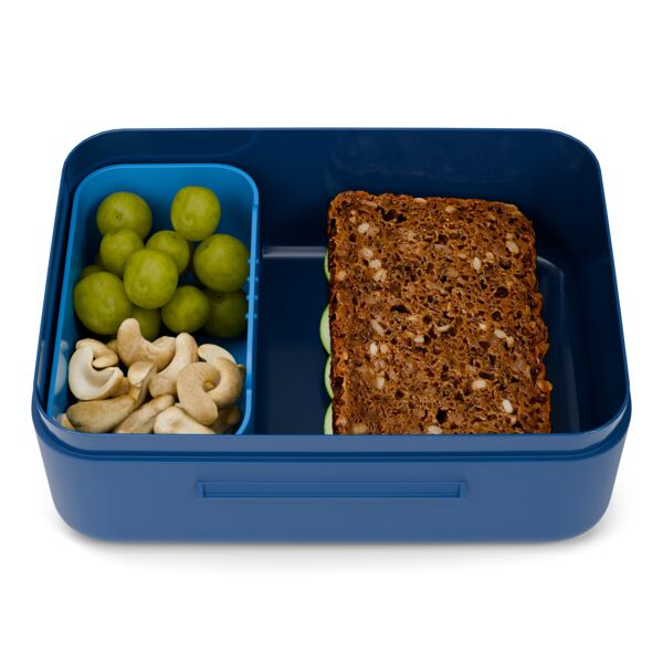 ergobag Brotdose Fußball - Edelstahl