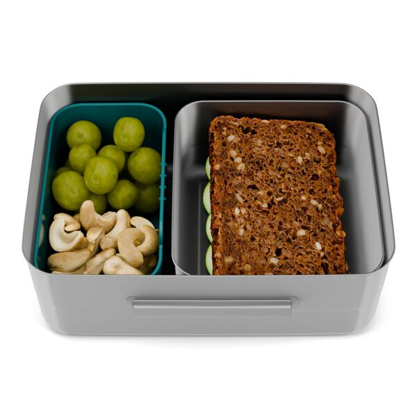 ergobag Brotdose Blumen - Edelstahl