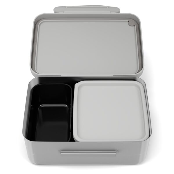 ergobag Brotdose Gewitter - Edelstahlstahl