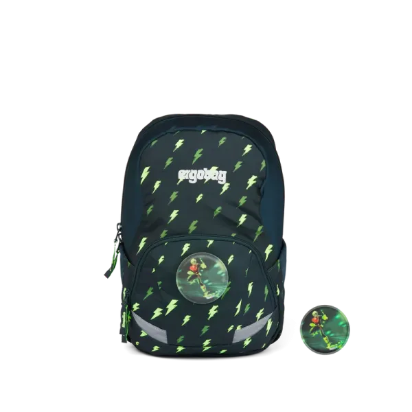 ergobag Kinderrucksack Ease Large Bärtolomäus (2tlg.)