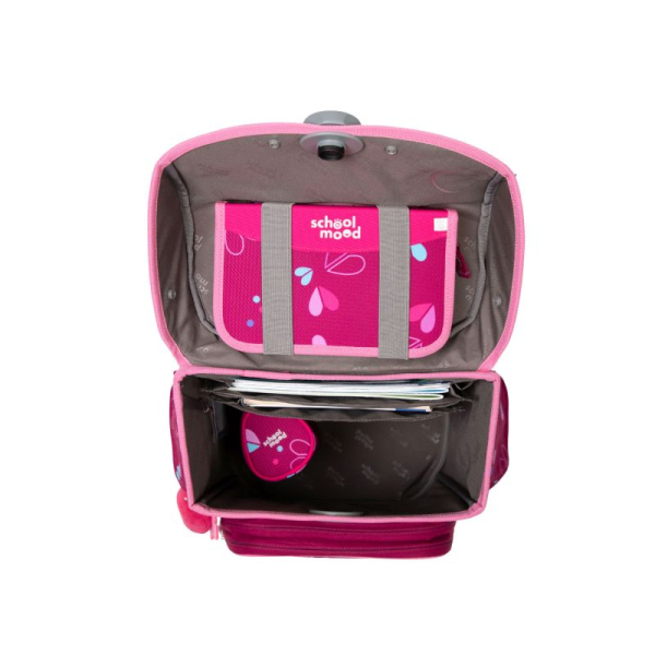 Schoolmood Timeless Pro Schulranzenset Klara (Häschen) (7tlg.)