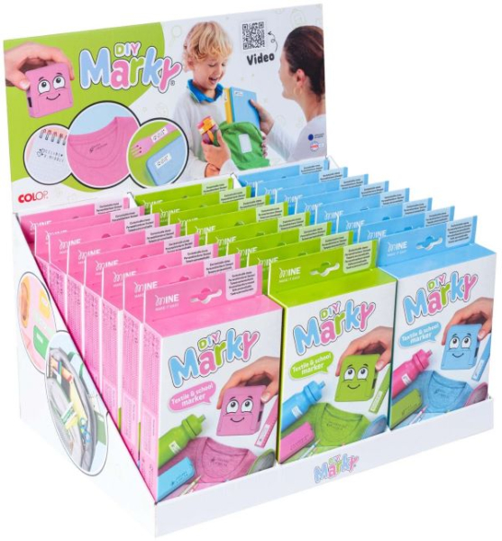 Colop Marky Stempel-Markier-Set,farbig sortiert