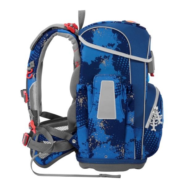 Step by Step Cloud REFLECT Schulranzen- Set Rocket Novo (5tlg.)- Set Bagger Rocco (5tlg.)- Set Dino Torex (5tlg.)