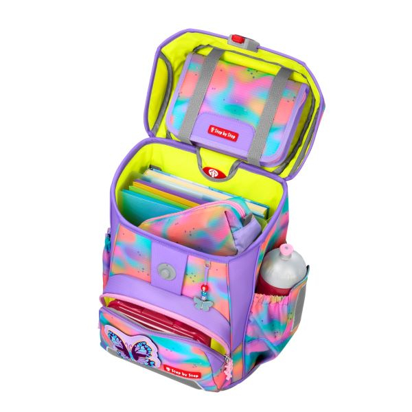Step by Step Cloud Flash Schulranzen- Set Butterfly Luna (5tlg.)