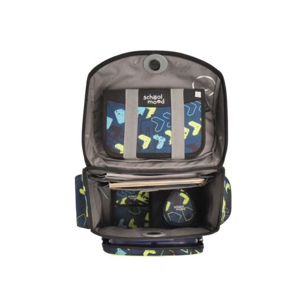 Schoolmood Timeless Pro Schulranzenset Elias (Rennwagen) (7tlg.)aniel (Dinosaurier) (7tlg.)