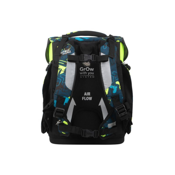 Schoolmood Champion Maxx Pro Schulranzenset Elias (Rennwagen) (7tlg.)