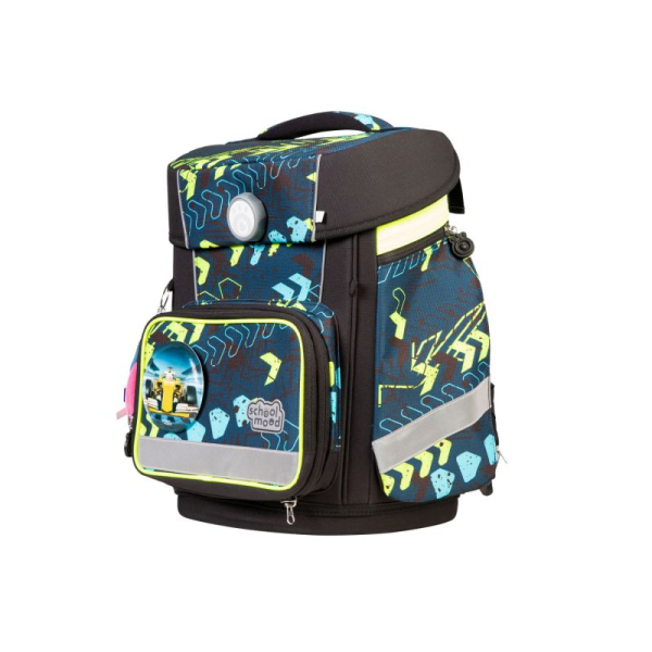 Schoolmood Champion Maxx Pro Schulranzenset Elias (Rennwagen) (7tlg.)