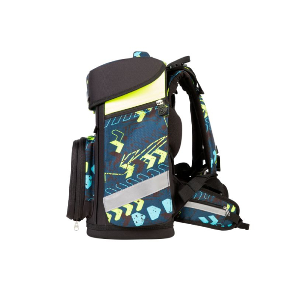 Schoolmood Champion Pro Schulranzenset Mika (Drache) (7tlg.)lranzenset Leni (Hund) (7tlg.)