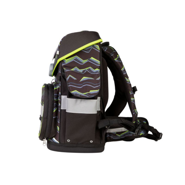 Schoolmood Timeless Pro Schulranzenset Finn (Raubkatze) (7tlg.)zenset Daniel (Dinosaurier) (7tlg.)