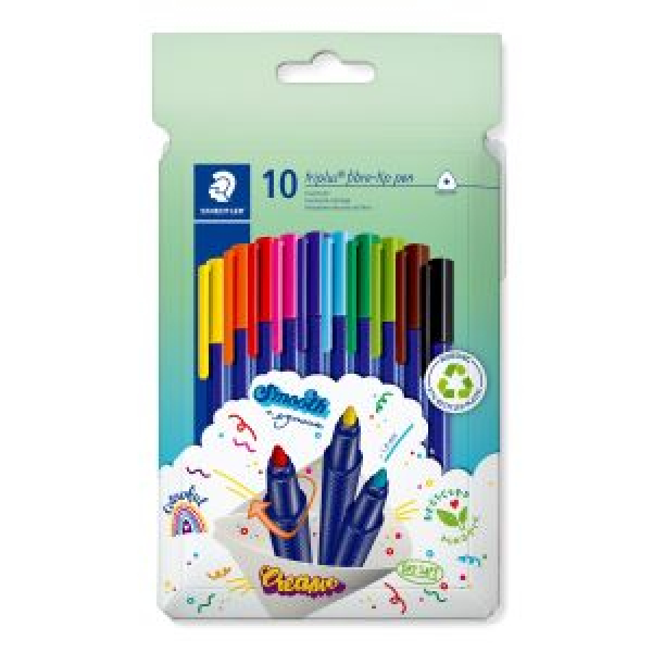 STAEDTLER triplus® color 323 dreikantiger Fasermaler