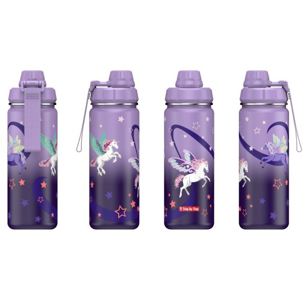 Step by Step Edelstahl- Trinkflasche Dreamy Pegasus (1tlg.)
