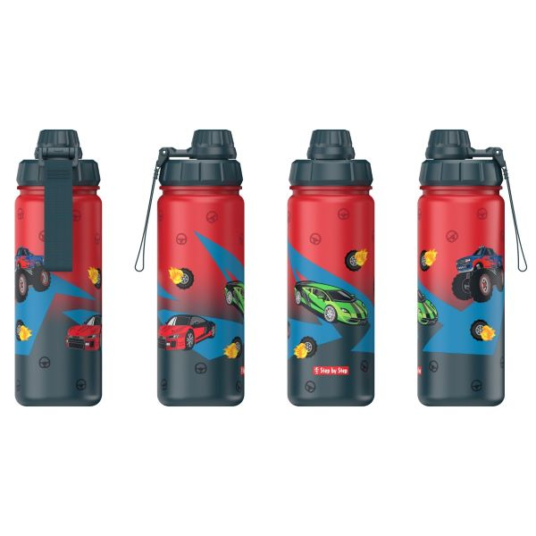 Step by Step Edelstahl- Trinkflasche Car (1tlg.)