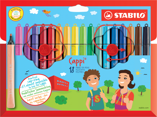 Stabilo® Cappi® 18St./Pack