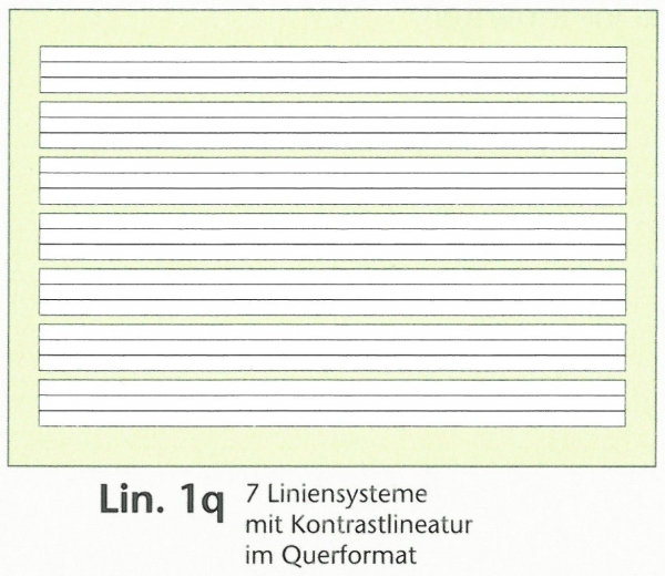 BRUNNEN Schreiblernheft Lin.1q