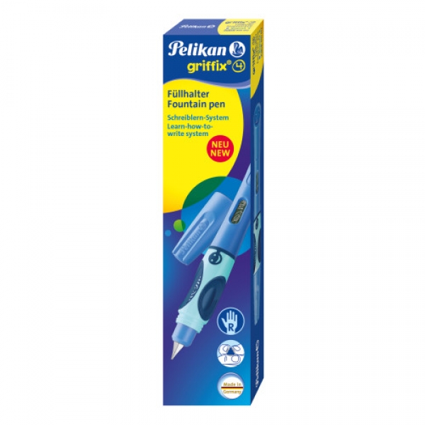 Pelikan griffix© Füllhalter für Rechts- und Linkshänder im Umkarton