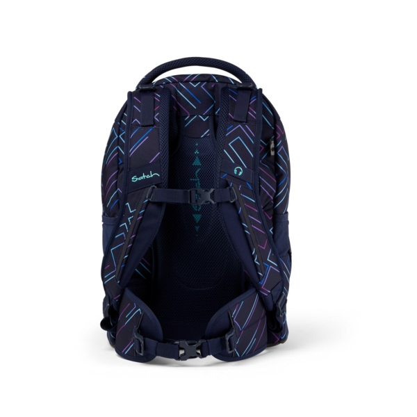 Satch Schulrucksack Pack Purple Laser (1tlg.)