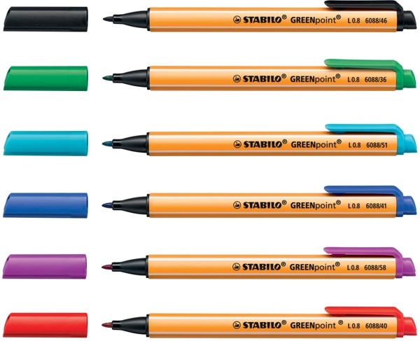 Stabilo® Filzschreiber GREENpoint®
