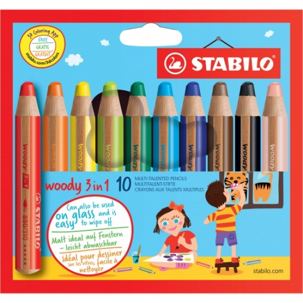 Stabilo woody 3in1